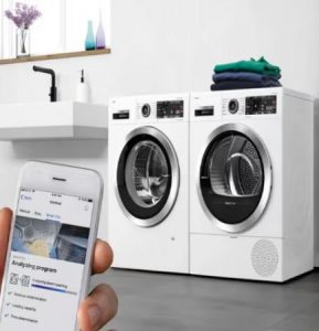 Bosch Seria 8 WGB25400BY - Iron Assist și Home Connect